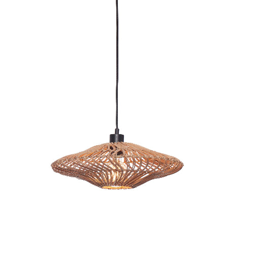 Good&Mojo Hanglamp Zanzibar S rotan/plat dia.40xh.12cm. nat.